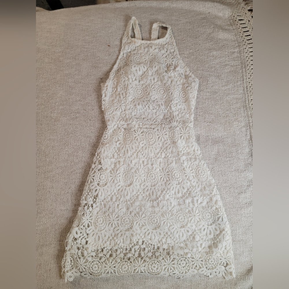 White dress